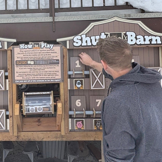 Shut the Barn! **Grey/Brown**