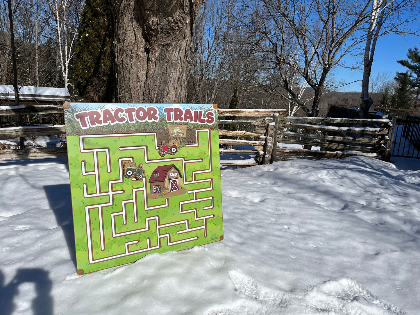 Tractor Trails Channel Maze
