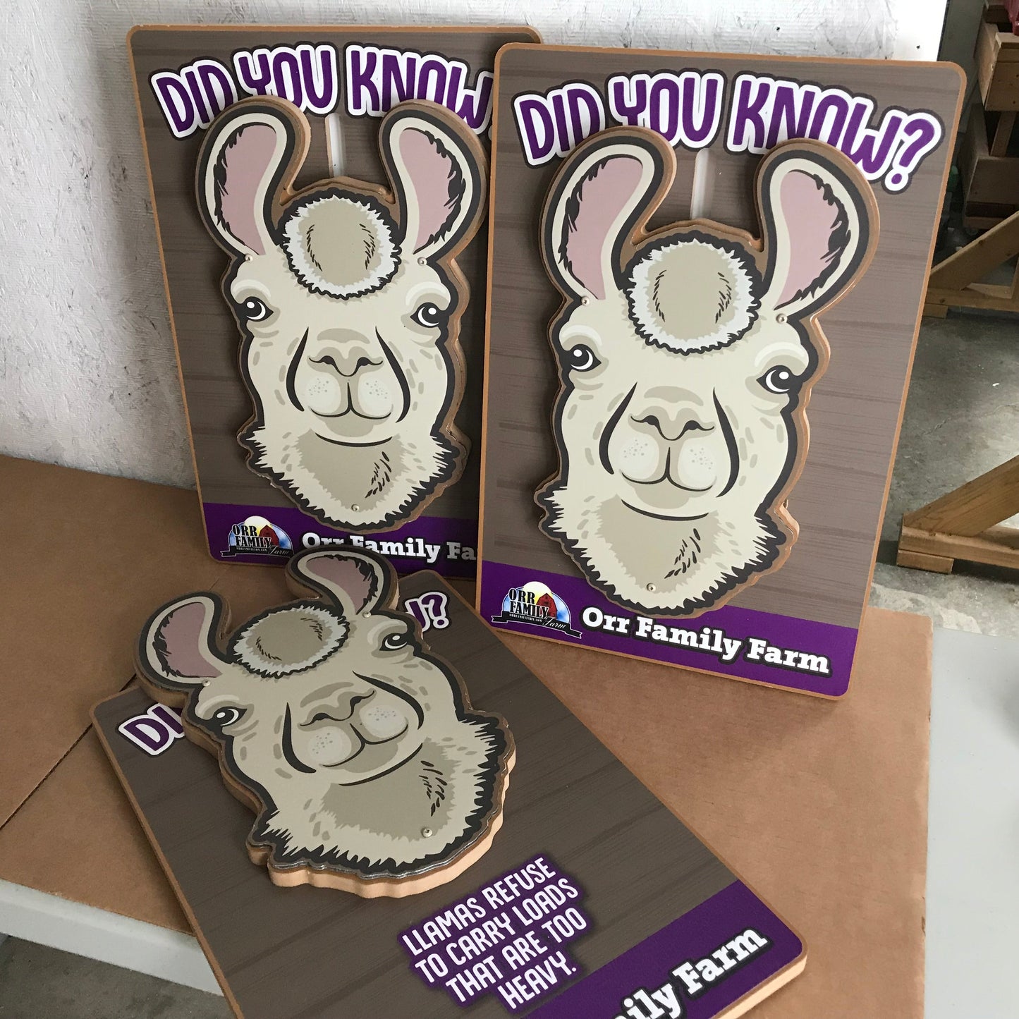 Farm Animal Fact Sliders (Set of 3)