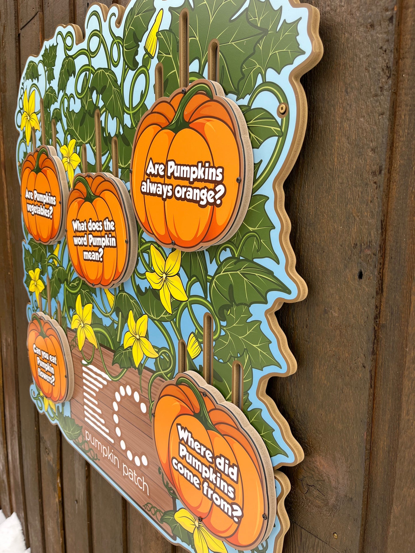 Multi-fact sliders: Pumpkin