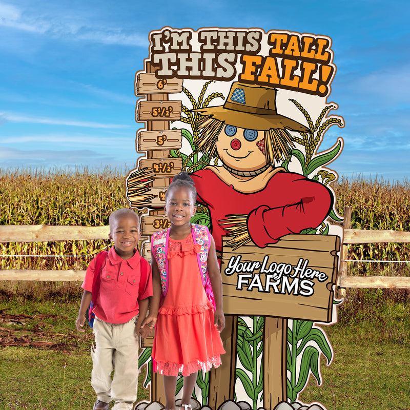 How Tall This Year? (Corn and Scarecrow)