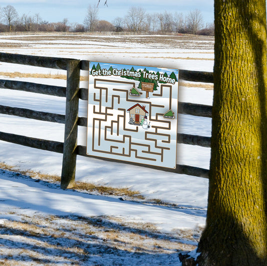 Christmas Tree Channel Maze