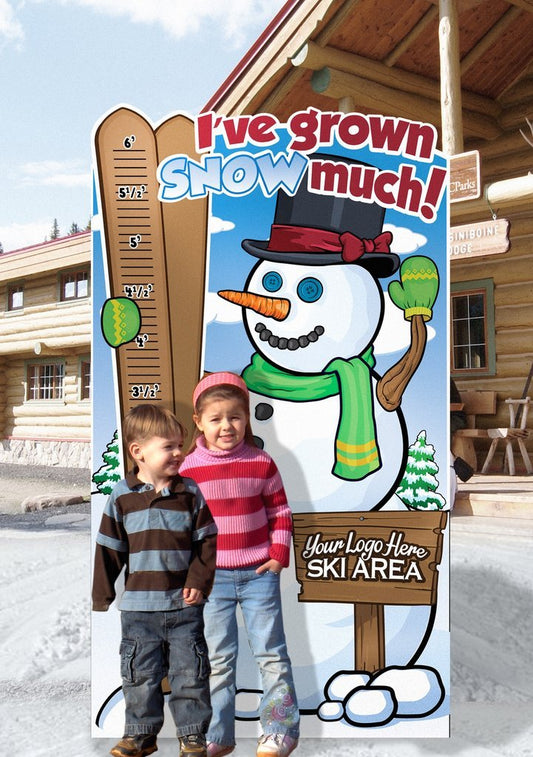 How Tall This Year? Snowman