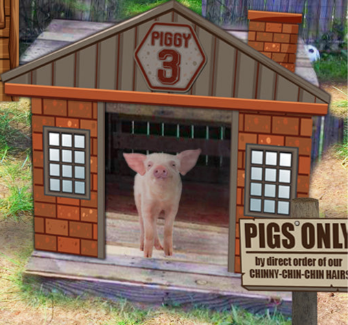 3 Little Pigs • a storybook display