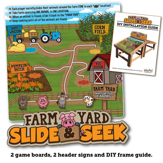 FarmYard Slide & Seek