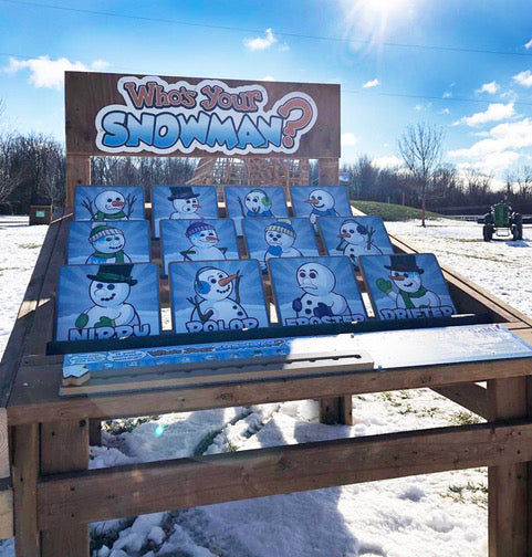 Who's Your Snowman? (Guess Who Game)