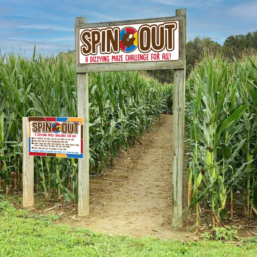 SPIN OUT 🌀 Maze Challenge