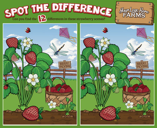 Strawberries - Spot the Difference
