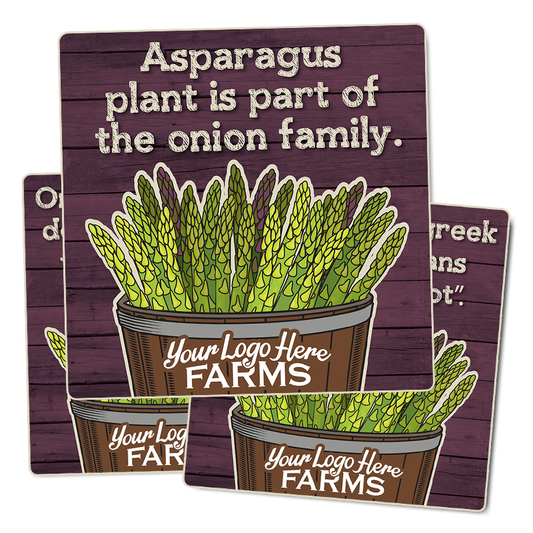 Asparagus Fact Signs (set of 6)