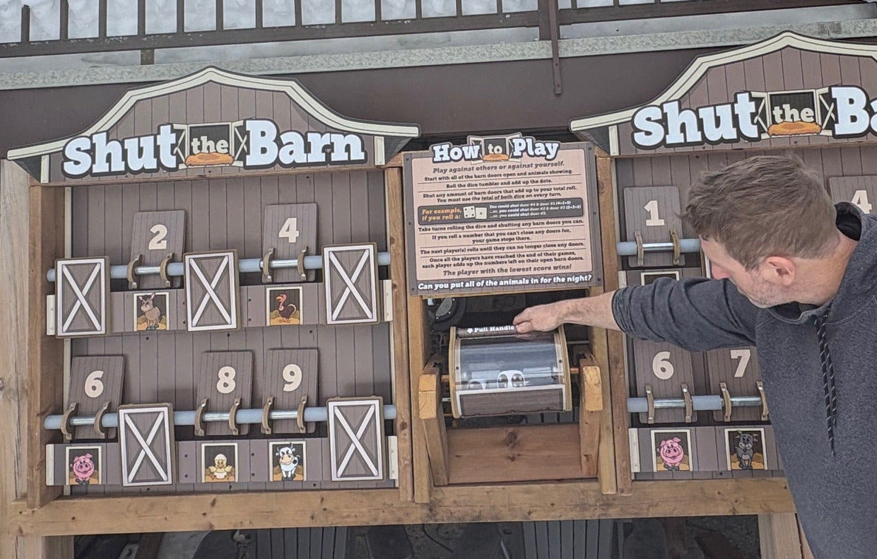 Shut the Barn! **Grey/Brown**