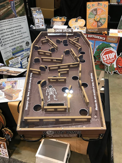 'Rolling Bones' Shaped Tilt-a-Maze