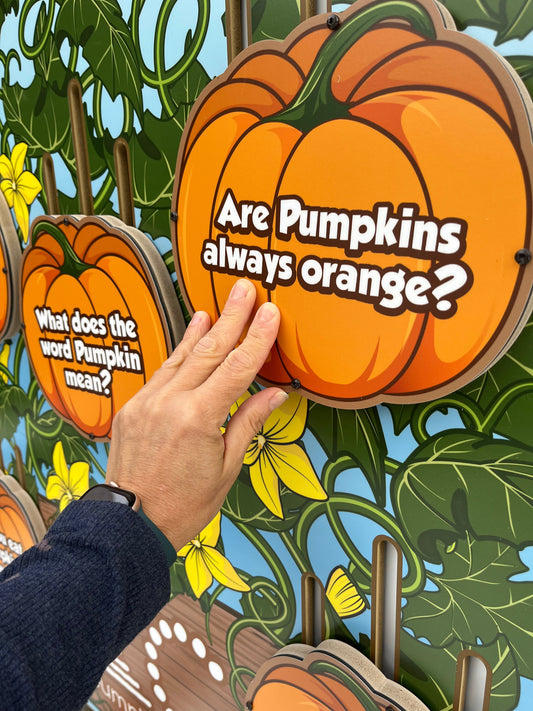 Multi-fact sliders: Pumpkin