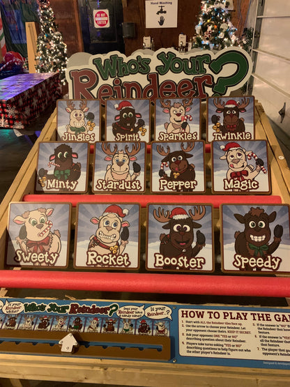 Who's Your Reindeer? (Guess Who Game)