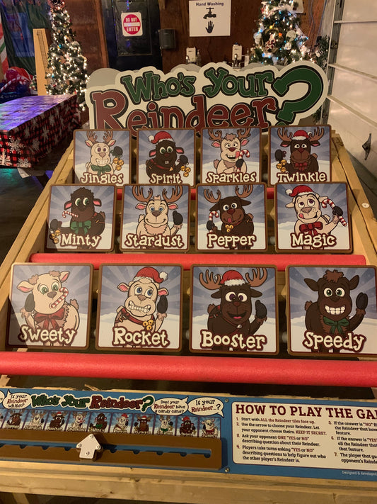 Who's Your Reindeer? (Guess Who Game)