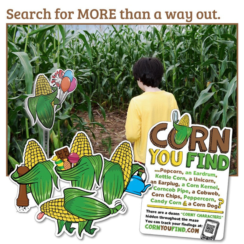 Corny Character maze game