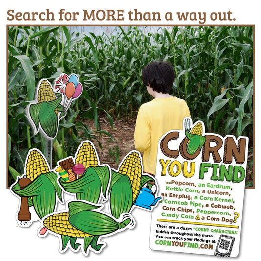 Corny Character maze game