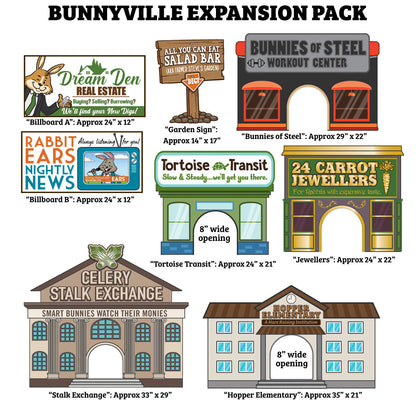 Bunnyville - a memorable rabbit display