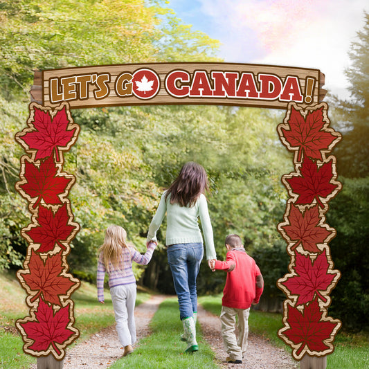 Let's GO CANADA! archway