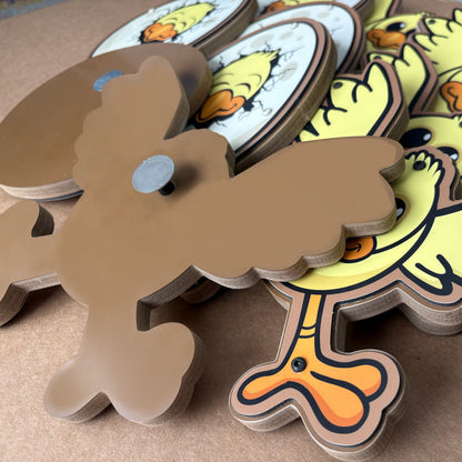 Chick Tac Toe | Wall Mounted