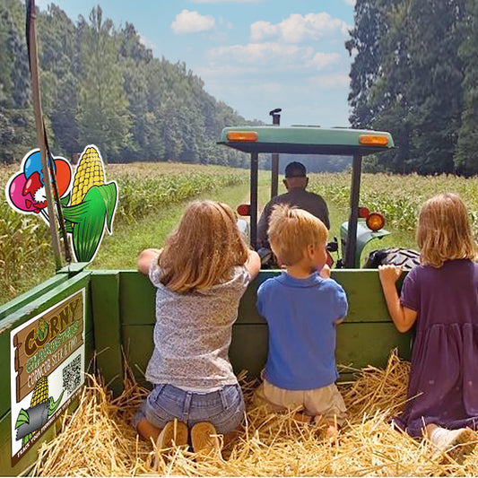 Corny Characters -  Seek & Find Tractor Ride.