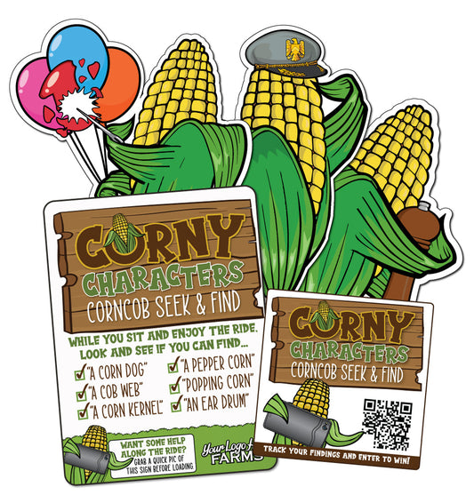 Corny Characters -  Seek & Find Tractor Ride.