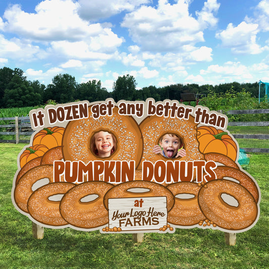 Dozen get better than Pumpkin Donuts