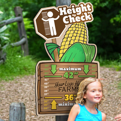 Height Check Signs | Sets of 3