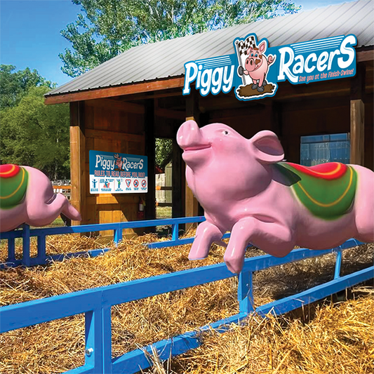 'Pig Racers' Sign Package