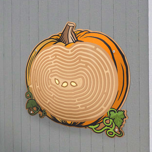 Pumpkin Finger Mazes