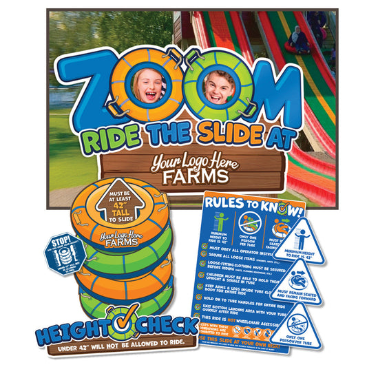 Tube Slide Sign pack