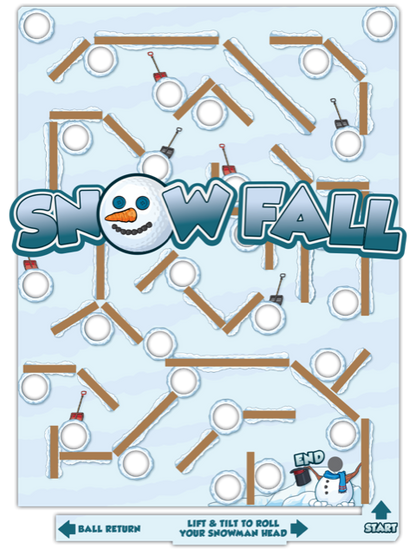 Snowfall Tilt-A-Maze