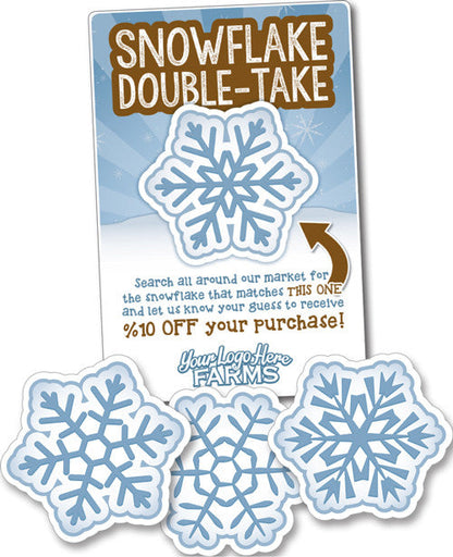Snowflake Seek and Find (Winter, Christmas, Maple)