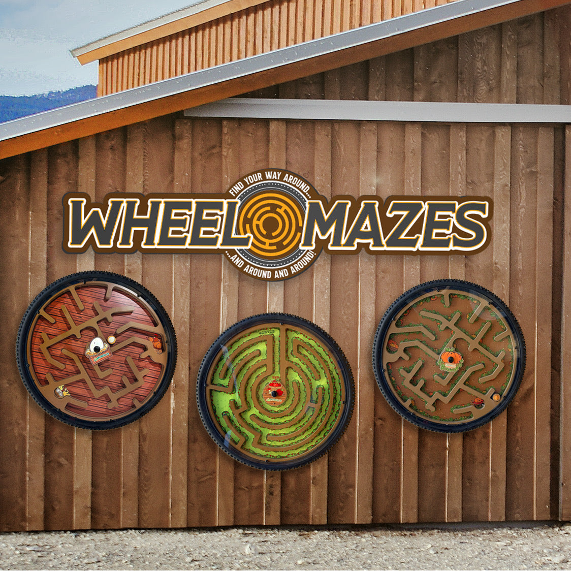 Wheel Mazes