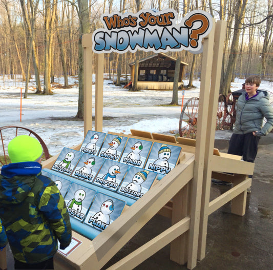 Who's Your Snowman? (Guess Who Game)
